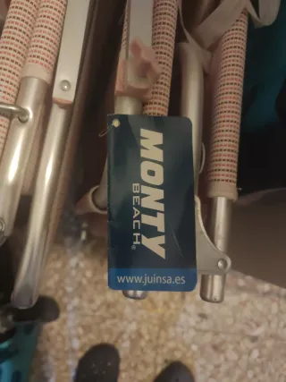 Juego 2 Tumbonas Plegables