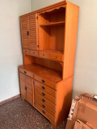 Mueble de salón de madera
