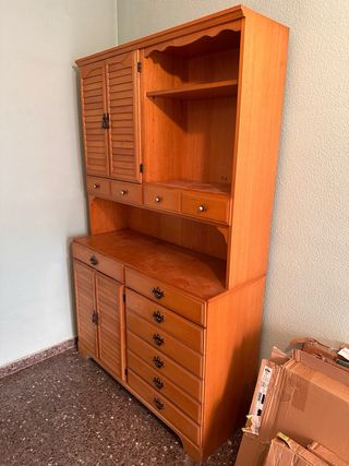 Mueble de salón de madera