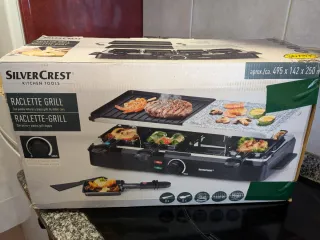 Plancha Raclette Silver Crest