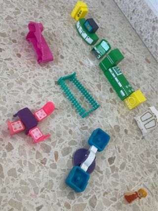 Lote Muebles Casita Muñecas