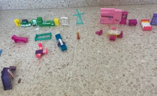 Lote Muebles Casita Muñecas