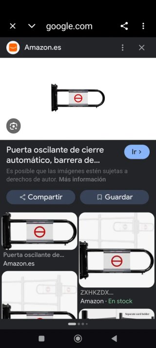 Puerta Oscilante de Cierre Automático