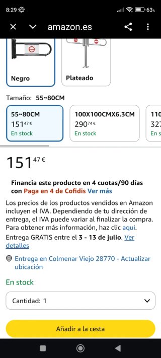 Puerta Oscilante de Cierre Automático
