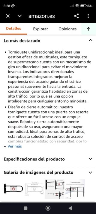 Puerta Oscilante de Cierre Automático