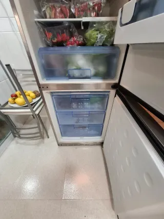 Nevera Combi Inox Bosch 2m zona Palma