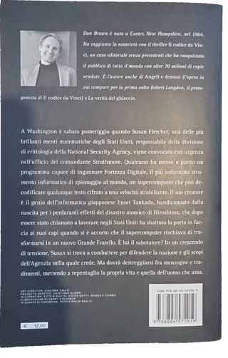 Libro “Crypto” Dan Brown