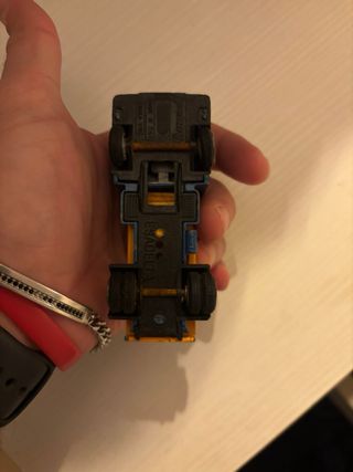 Camioncino Esadelta Blu con Gru