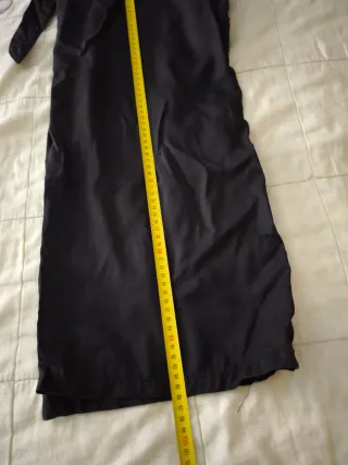 Peto largo negro Bershka Lyocel + Camiseta