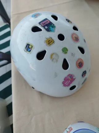 Conjunto Patinaje Niña Bolsa y Casco