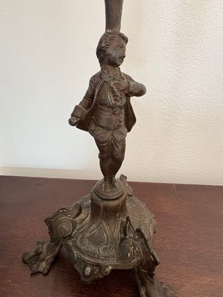 Antiguo Candelabro Estilo Romántico
