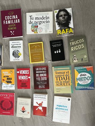libros de negocio y desarollo personal
