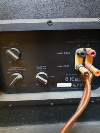 Altavoces Infinity Kappa 8 Negro
