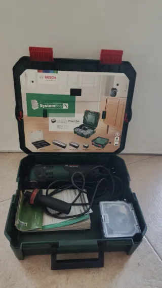 Maletín Bosch PMF 250 CES herramienta multifunción