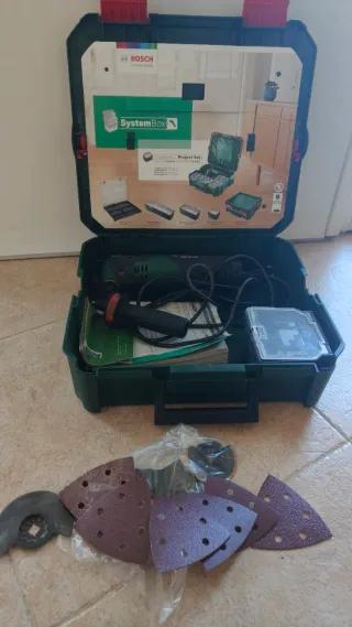 Maletín Bosch PMF 250 CES herramienta multifunción