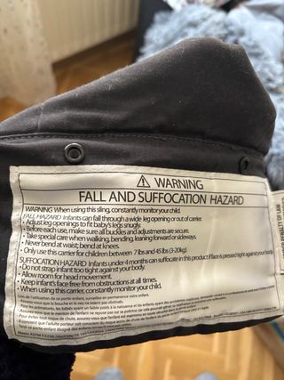 Mochila porteo Boba ergonómica