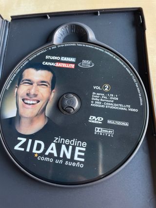 DVD Zinedine como un sueño 2 Discos