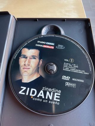 DVD Zinedine como un sueño 2 Discos