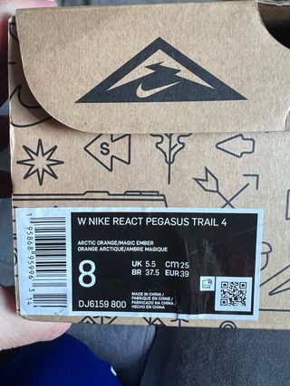 Zapatillas Nike React Pegasus 39 Mujer Talla 39