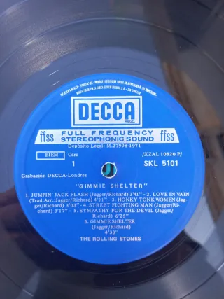 THE ROLLING STONES Gimme Shelter Vinilo