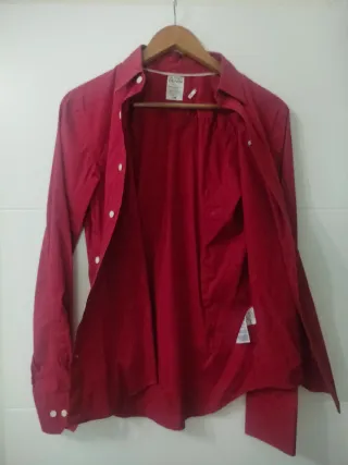 Camisa Tommy Hilfiger Hombre Roja