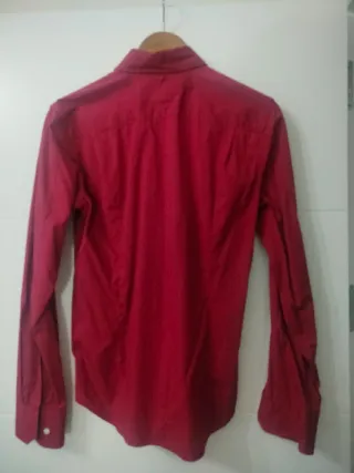Camisa Tommy Hilfiger Hombre Roja