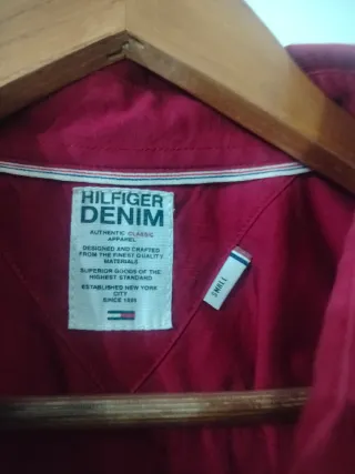 Camisa Tommy Hilfiger Hombre Roja
