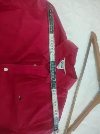 Camisa Tommy Hilfiger Hombre Roja