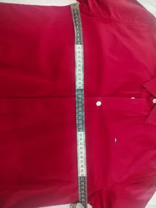 Camisa Tommy Hilfiger Hombre Roja