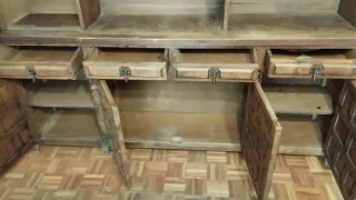 Mueble aparador vintage madera