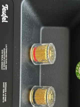 2 Altavoces Teufel Última 20 Negro