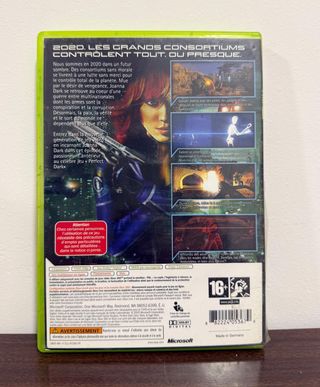 Perfect Dark Zero Xbox 360 Completo ENG