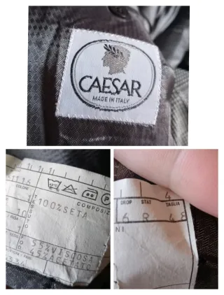 Blazer in pura seta - Caesar