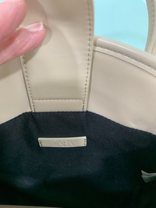 Bolso Zara Beige