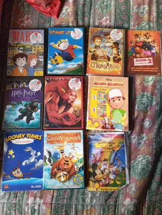 Lote 10 Películas DVD Variadas (Español)