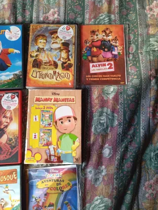 Lote 10 Películas DVD Variadas (Español)