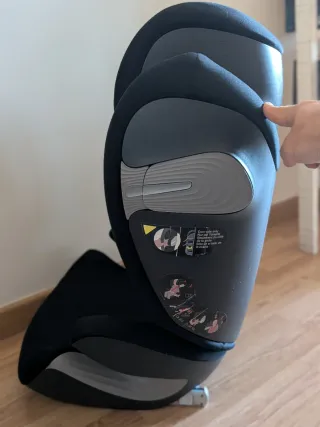 Silla Coche Cybex Solution S-Fix Negra