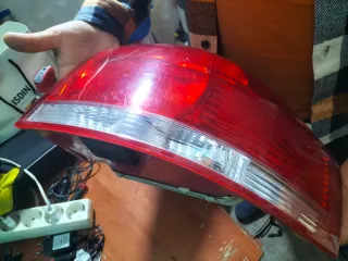 Luz trasera roja