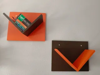 Estanterías V decorativas de pared