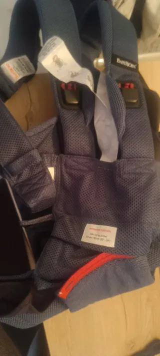 Mochila Porta Bebé BabyBjörn One Air blue