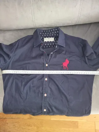 Camisa Polo Club Azul Marino Talla XL