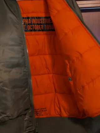 Chaqueta Alpha Industries reversible