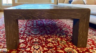 Mesa de centro madera 80x140 cm