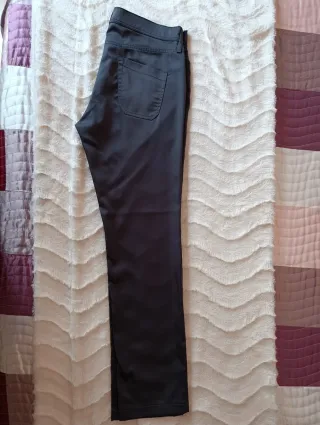 Pantalón gris Mango Talla 40