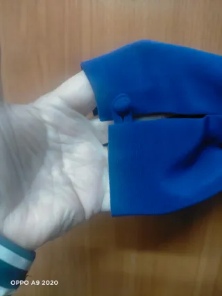 Vestido largo morado de fiesta