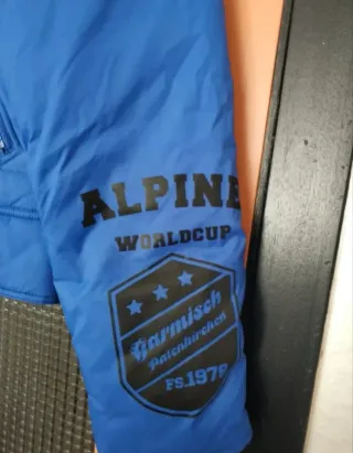 Chaqueta Alpine Azul Nueva
