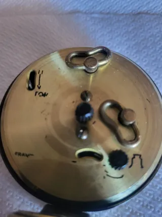 Reloj JAZ dorado y blanco