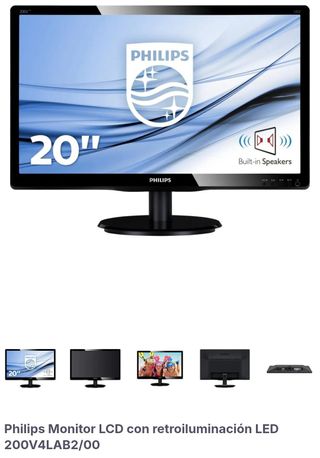 Monitor Philips LED 20 200V4LAB2/00