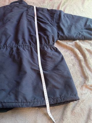 Chaqueta vintage 90s azul marino tipo parka