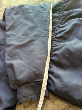 Chaqueta vintage 90s azul marino tipo parka